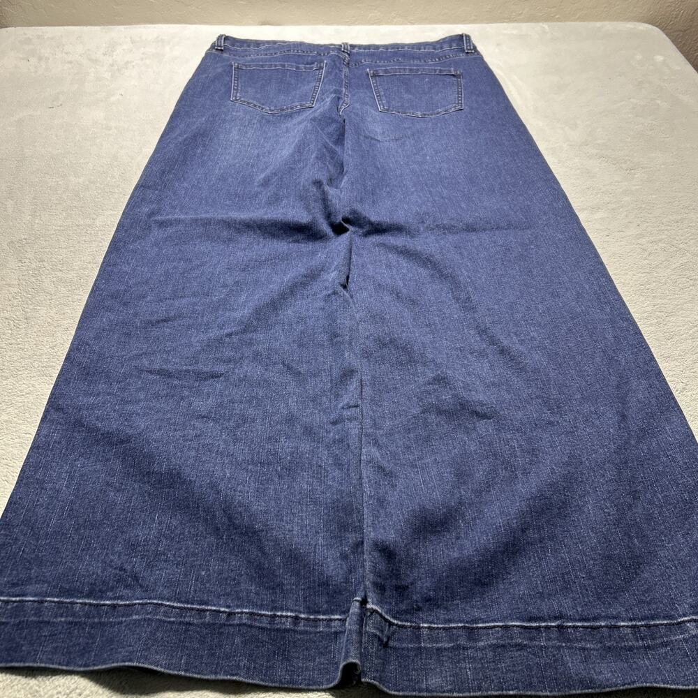 Y2k 2000s Beyond Baggy Jeans Women 14 36x30 Baggie Hamilton Loose Wide Leg Relax - Picture 4 of 12